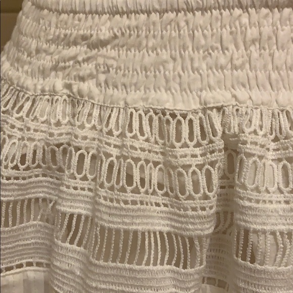 17. Chelsea and Violet White Lace Skirt - Picture 2 of 10